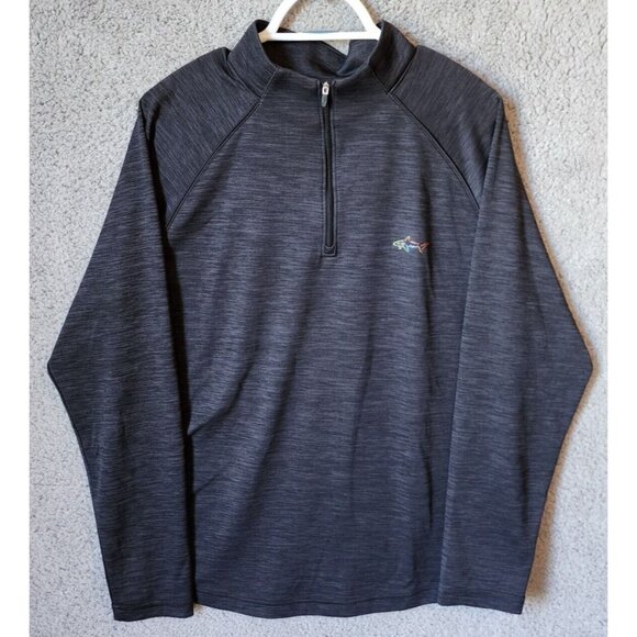 Lot of 2 Greg Norman Play Dry Golf Heather Quarter Zip Pullover Size L Polyester - Picture 12 of 16